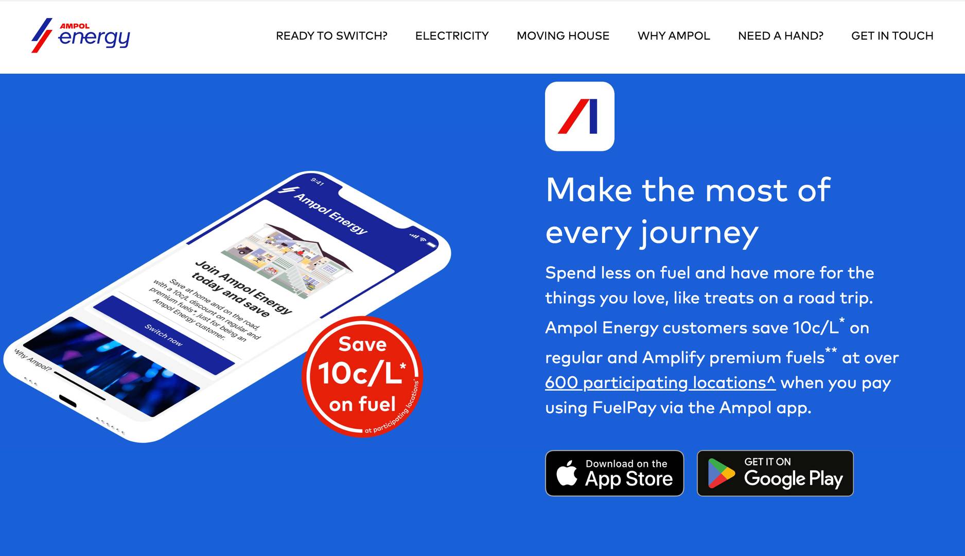 Content Website (Ampol Engergy)