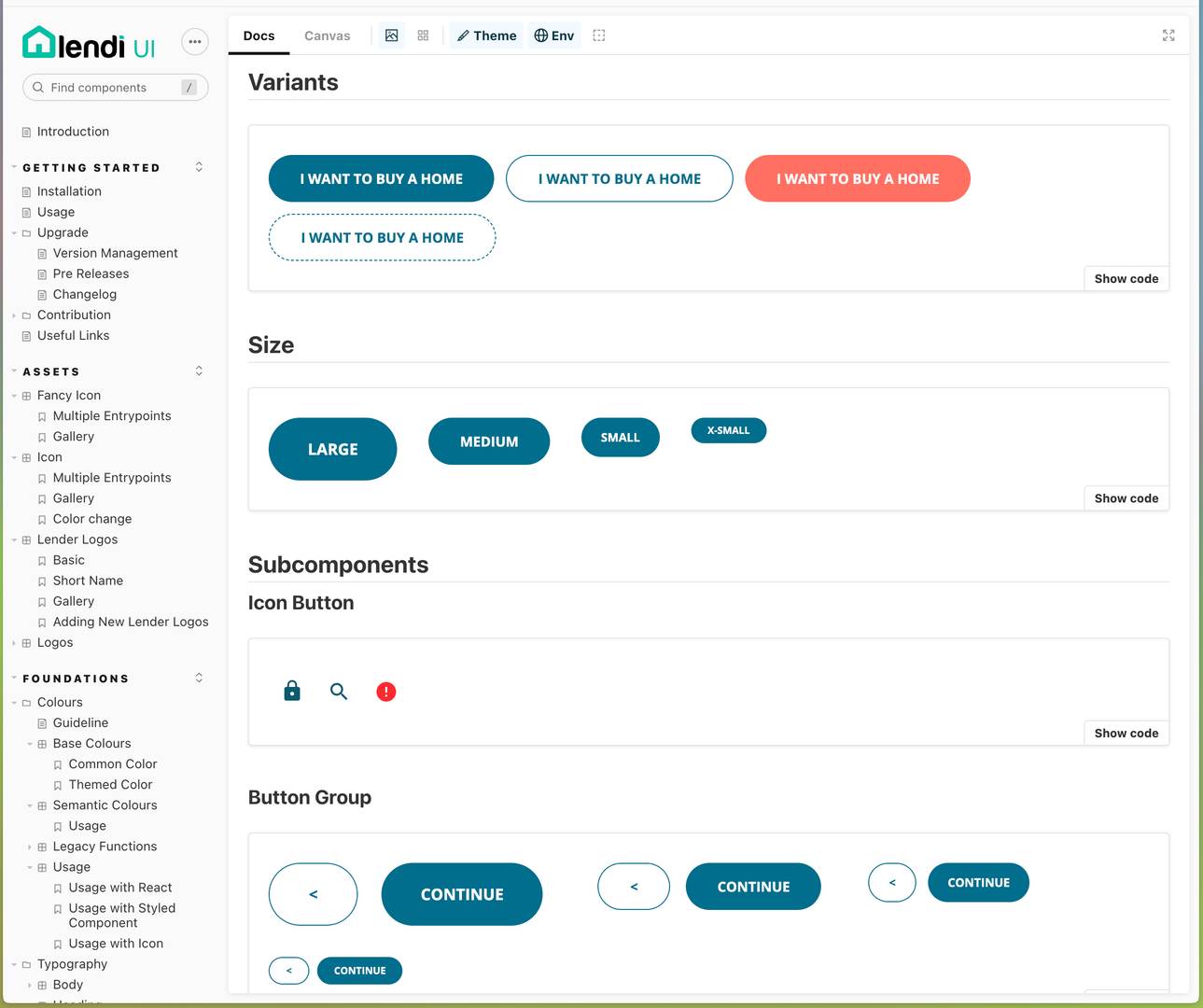 Multi-brand Design System (Lendi)