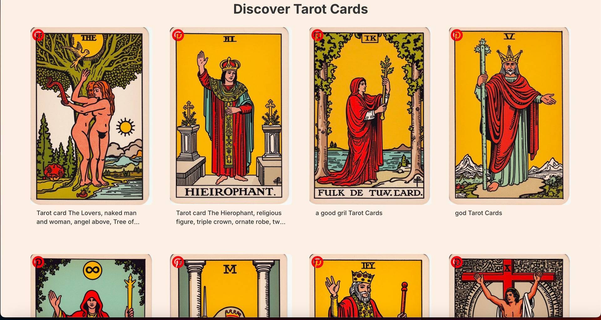 Tarot Card Generator