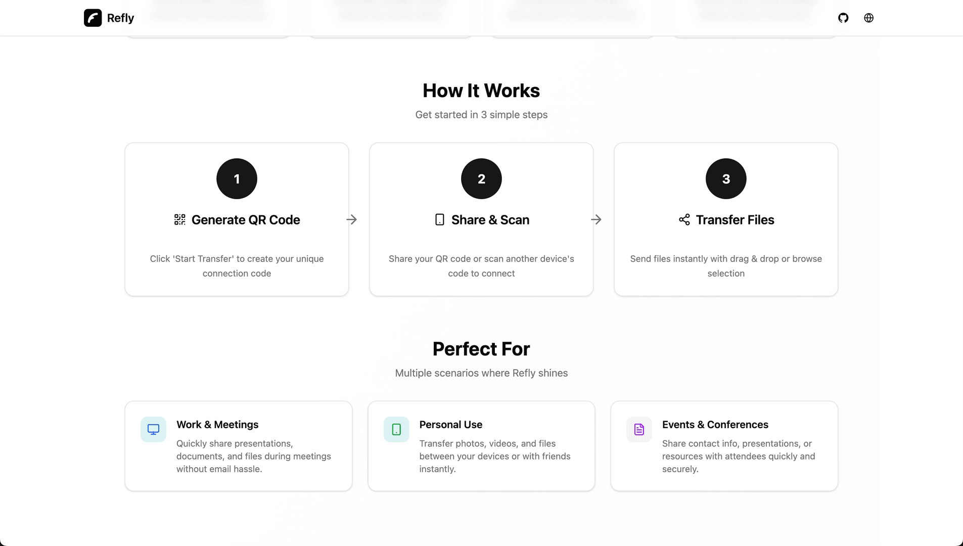 Refly - P2P File Transfer image 3