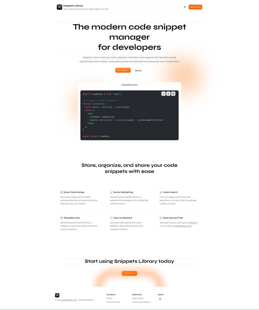 Snippets Library image 2
