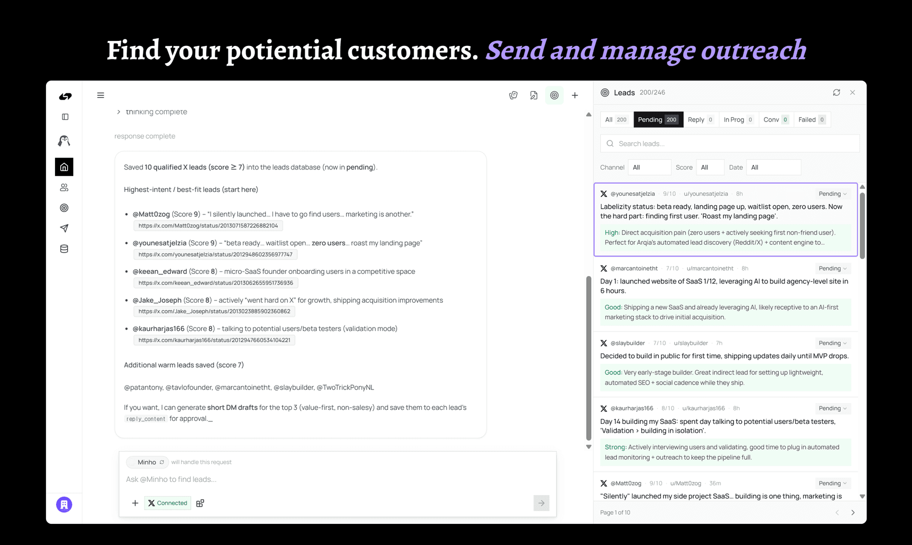 Arqia - AI marketing team for founders image 4