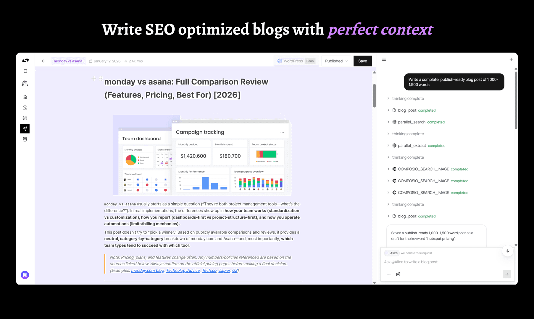 Arqia - AI marketing team for founders image 3