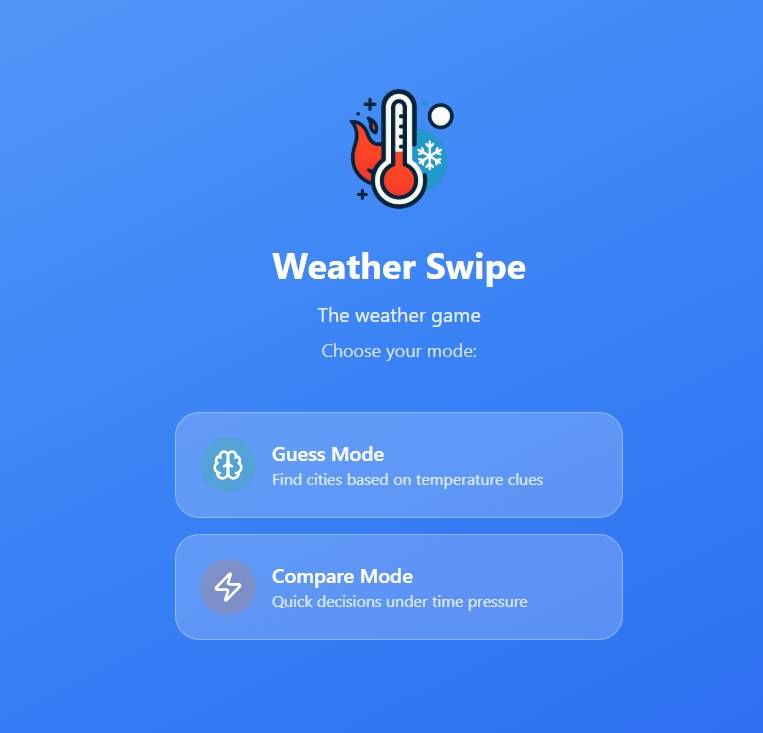 WeatherSwipe image 1