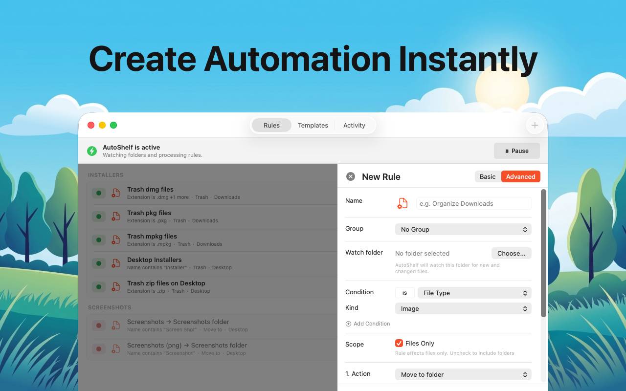AutoShelf · Your Mac, automatically organized image 4