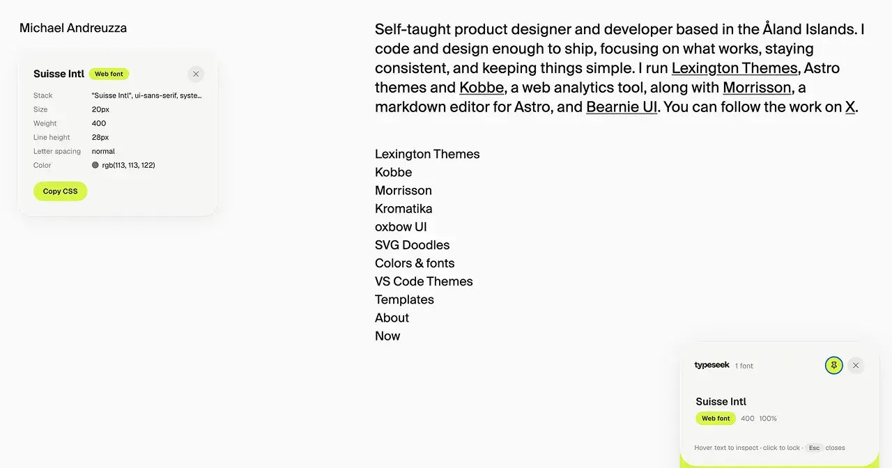I built a Chrome extension to answer one question: what font is that?