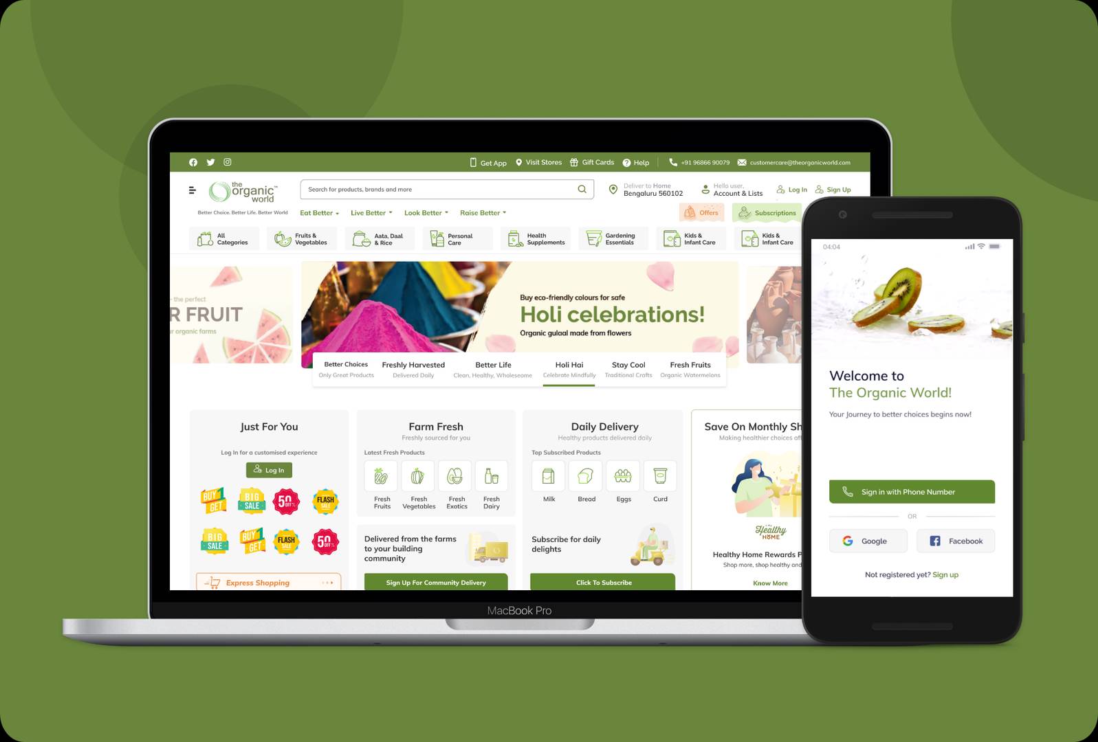 Enabling grocery shopping through digital transformation