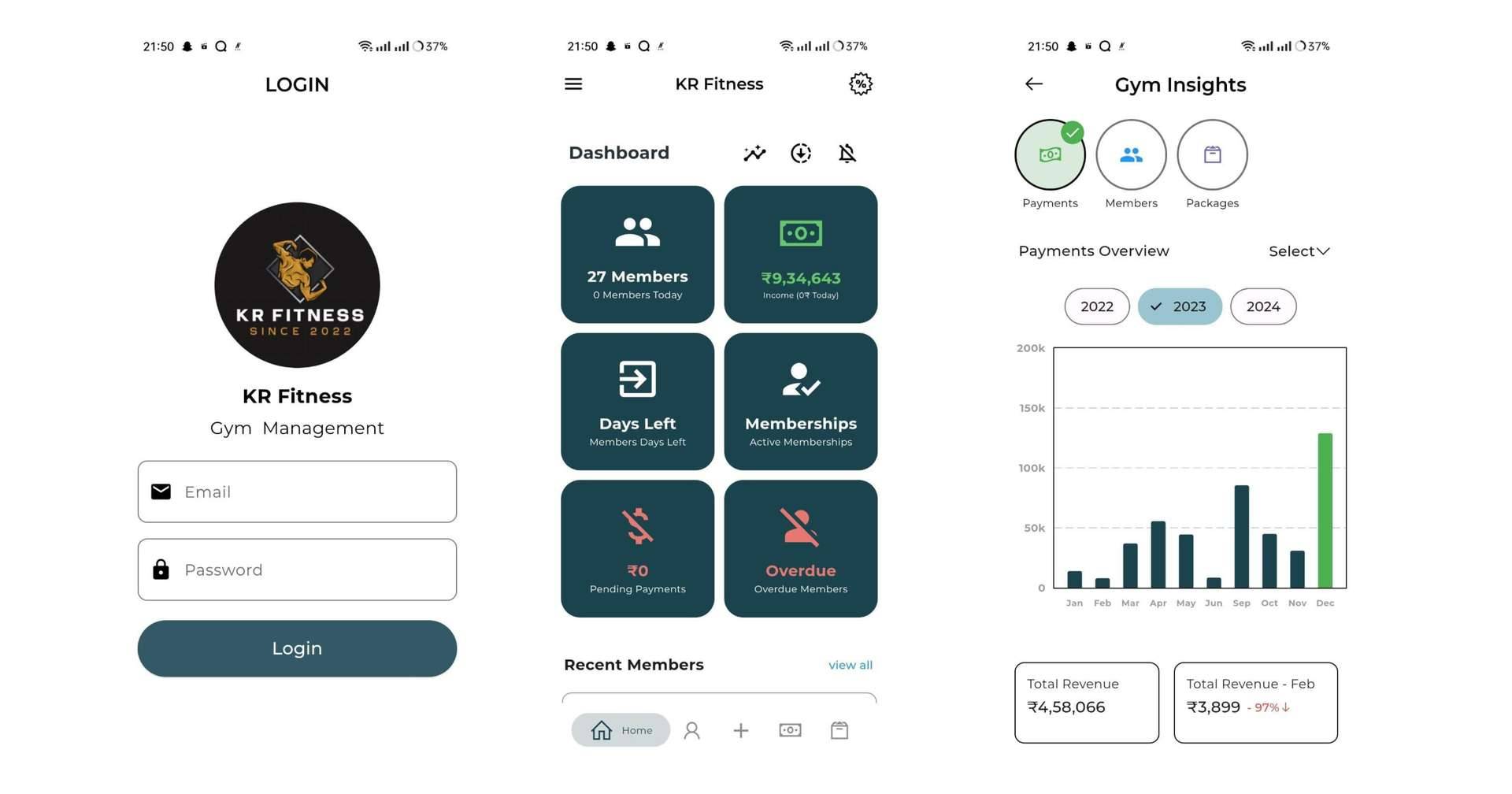 Gym Management App image 1