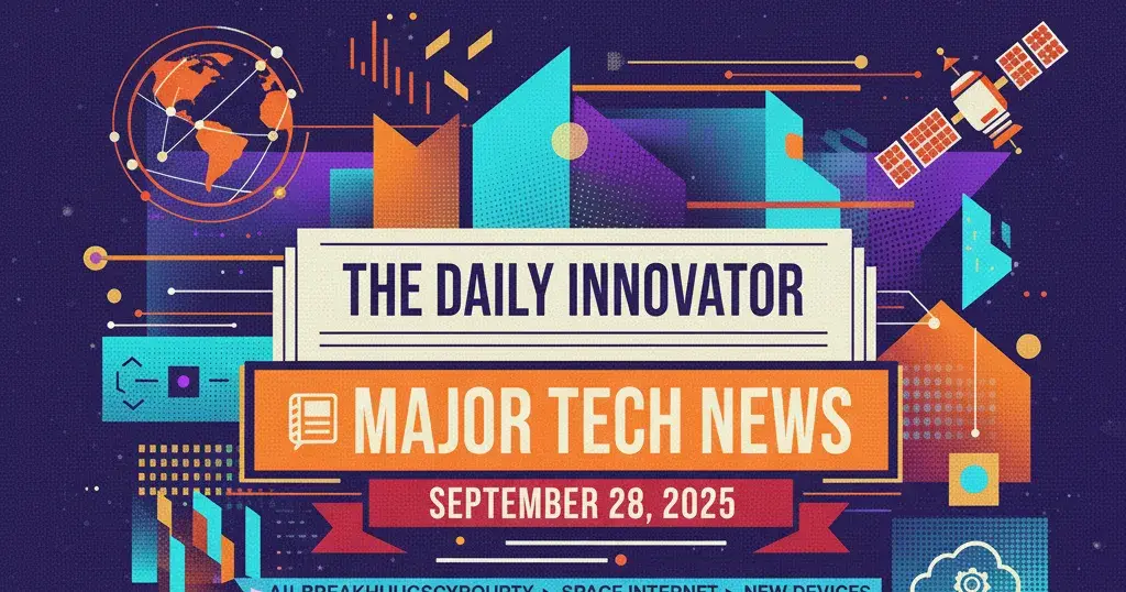 📰 Major Tech News: September 28, 2025