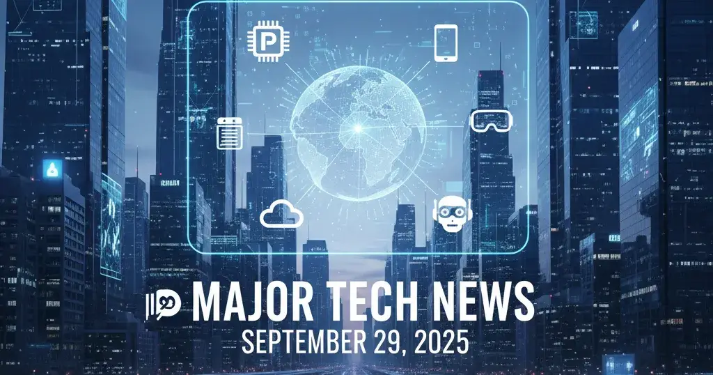 📰 Major Tech News: September 29, 2025