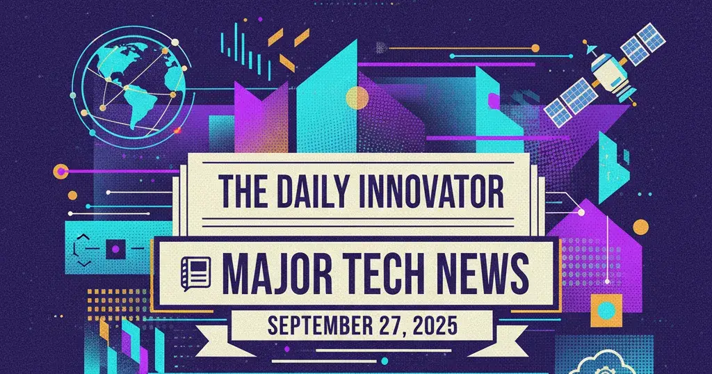 📰 Major Tech News: September 27, 2025