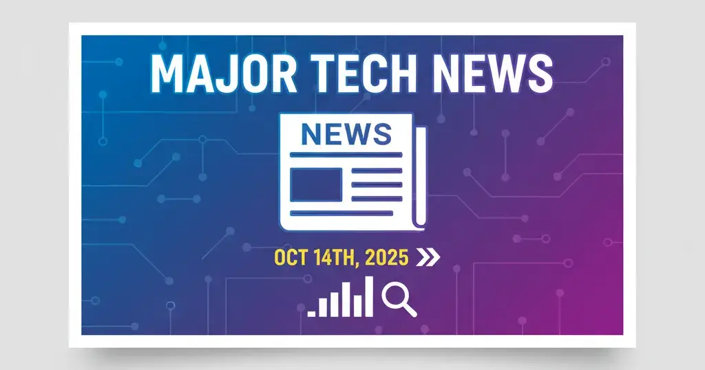 📰 Major Tech News: Oct 14th, 2025