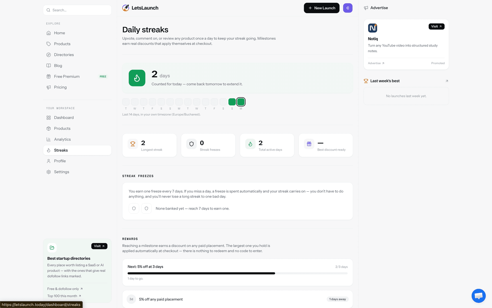 Free product launch directory for SaaS image 3