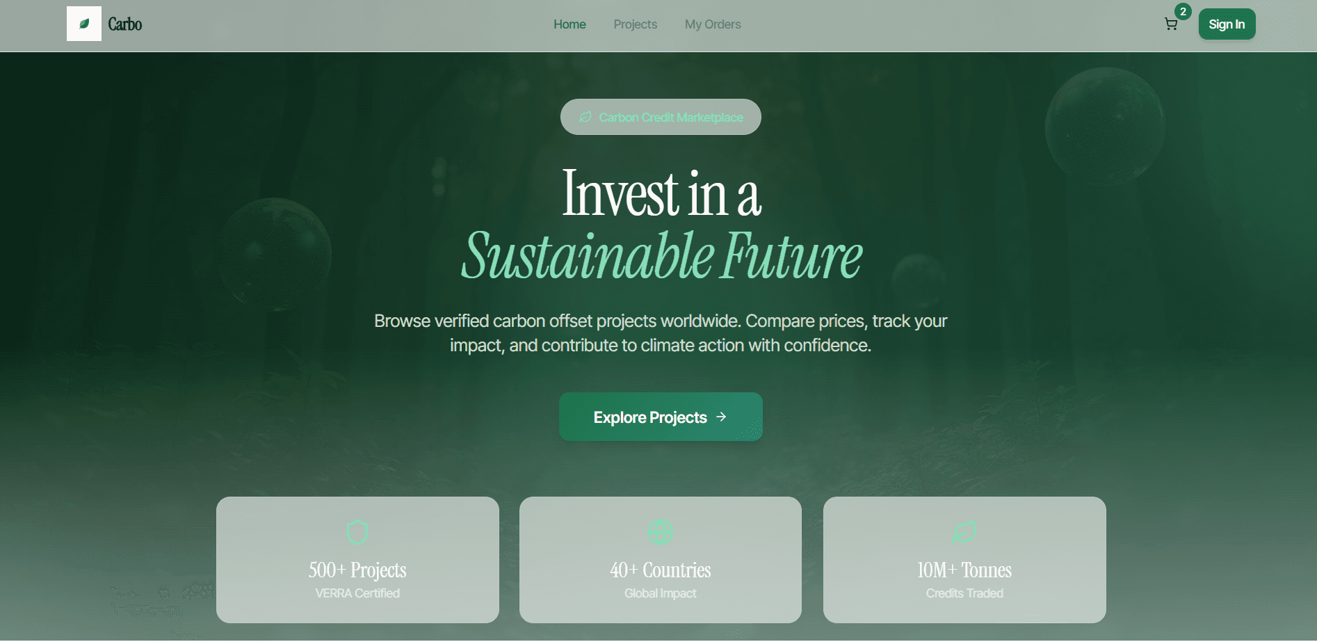 Carbo - Carbon Credit Marketplace image 1