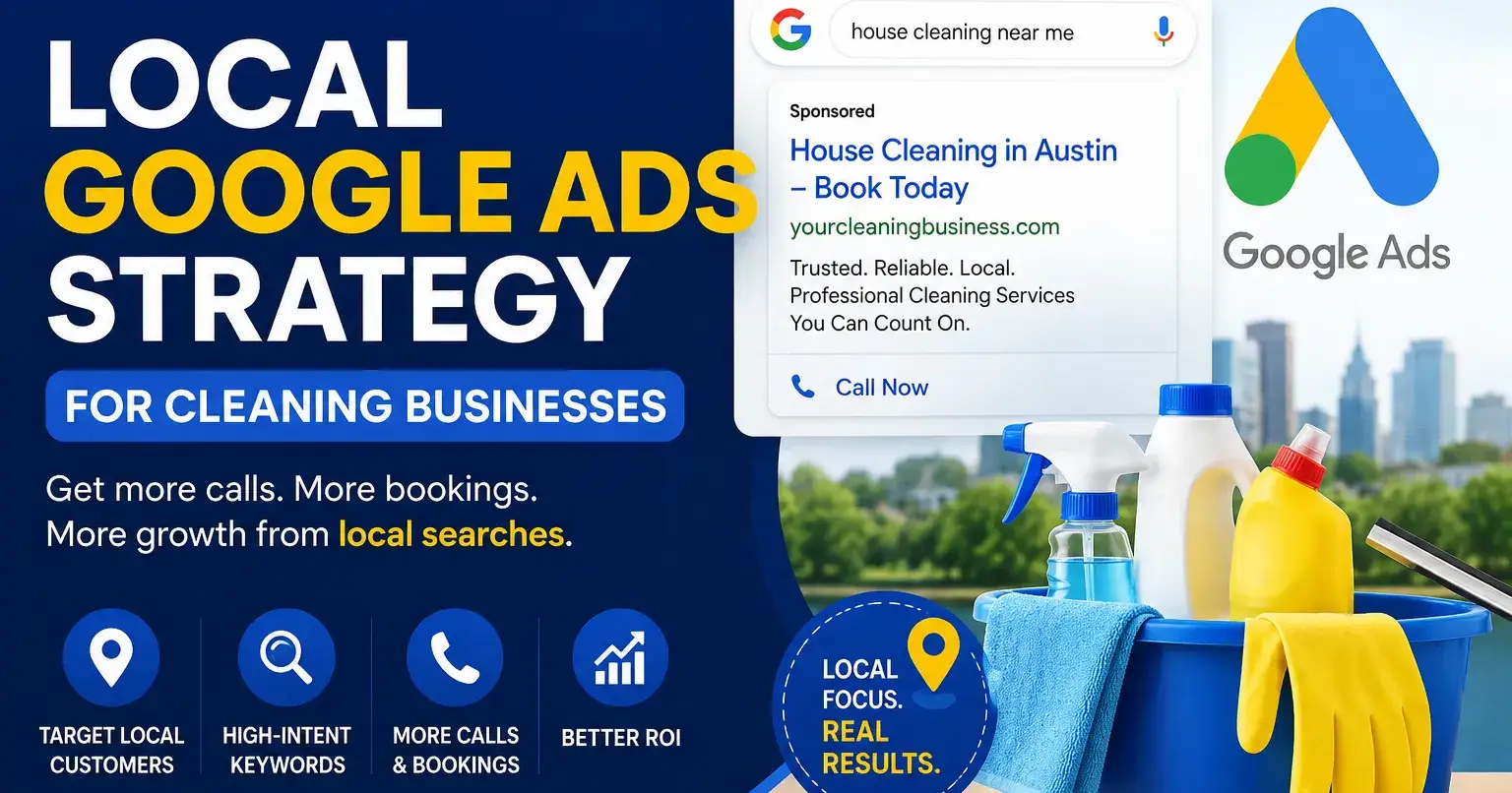Why Local Google Ads Still Win for Cleaning Businesses in 2026