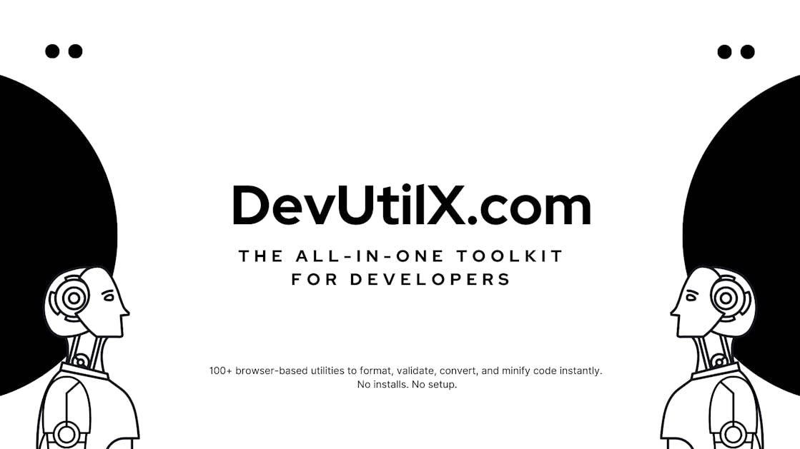 DevUtilX - 100+ Free Online Developer image 1