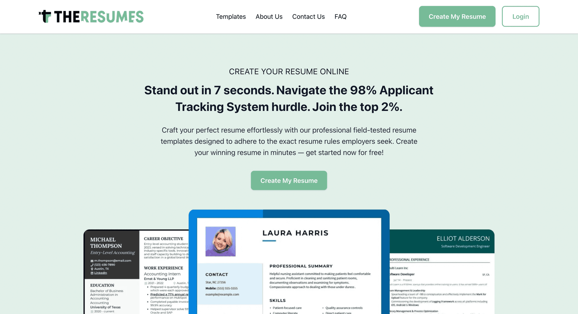 TheResumes.online image 1