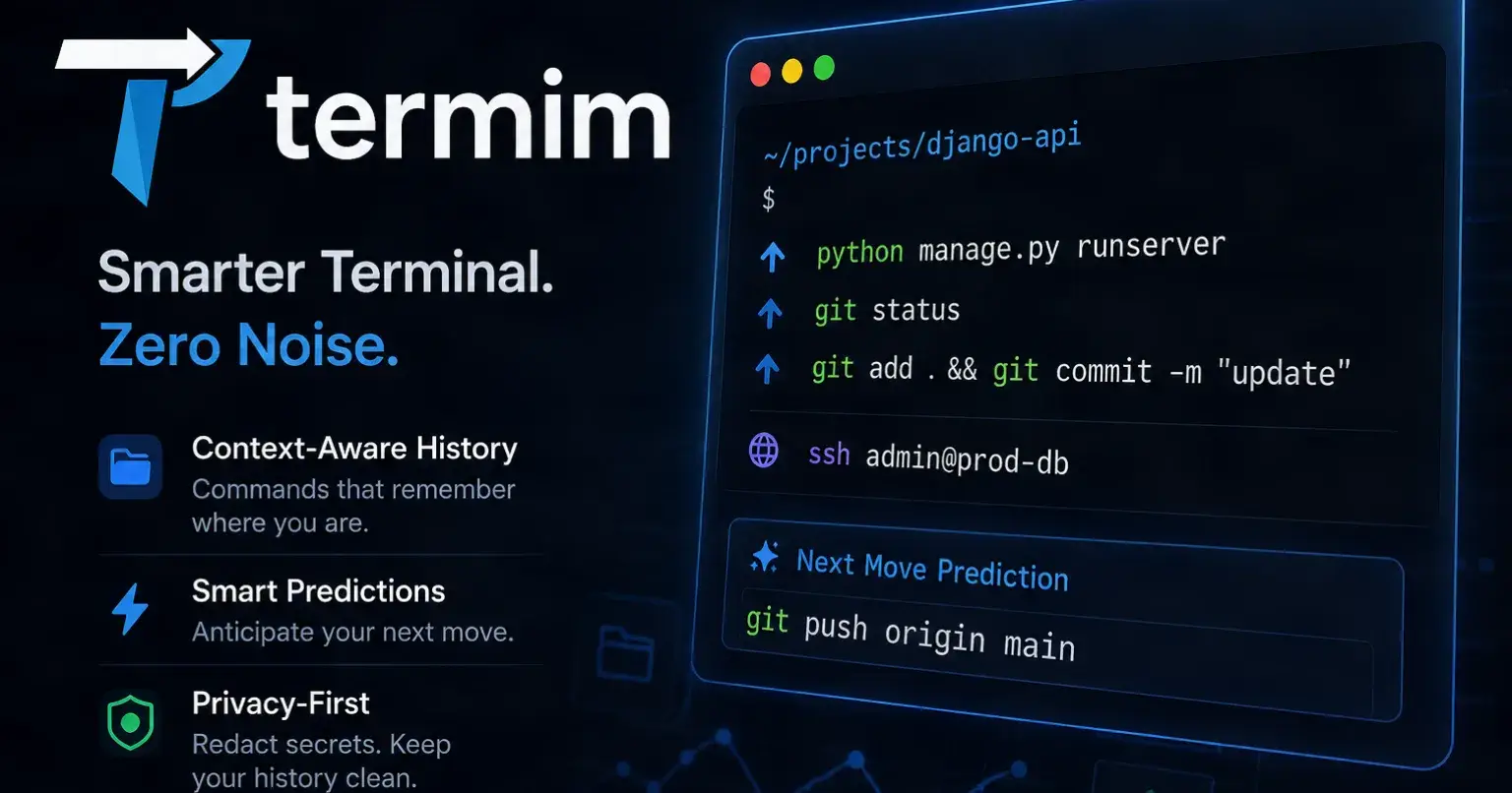 I Was Tired of My Terminal Being Dumb — So I Built Termim