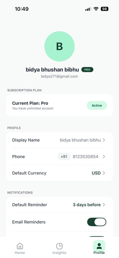 TrackSub - Never Miss a Subscription Payment image 4