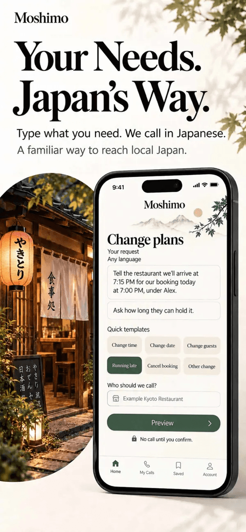 Moshimo | We call Japan for you image 4