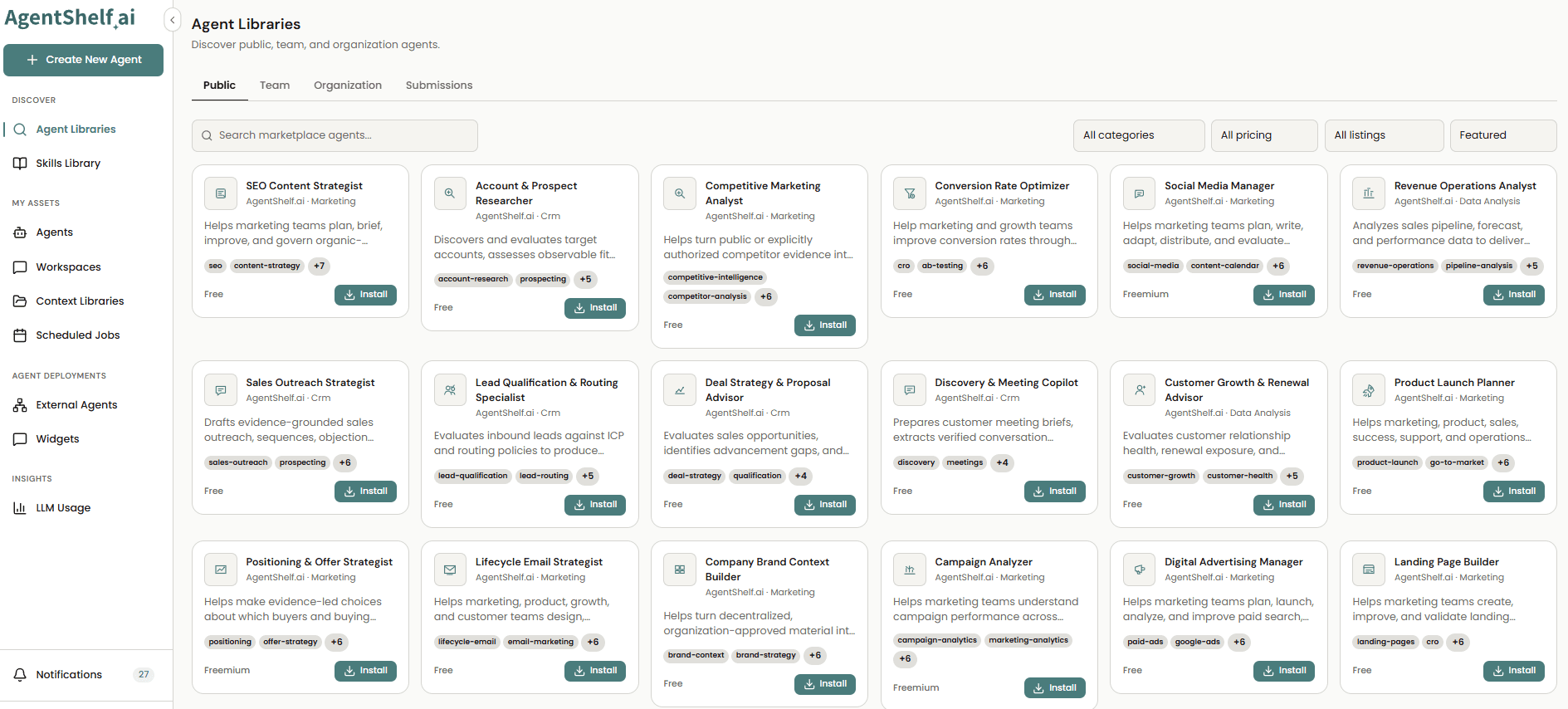 AgentShelf AI Operations Platform image 1