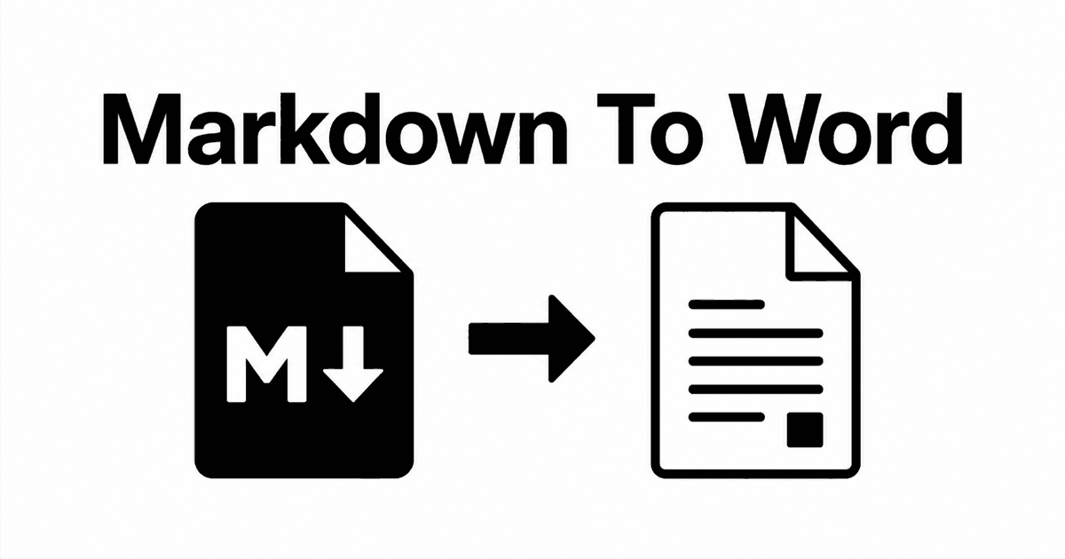 Markdown to Word image 1