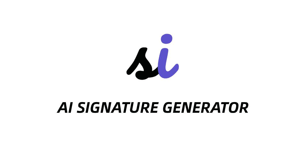 SignatureGen image 1