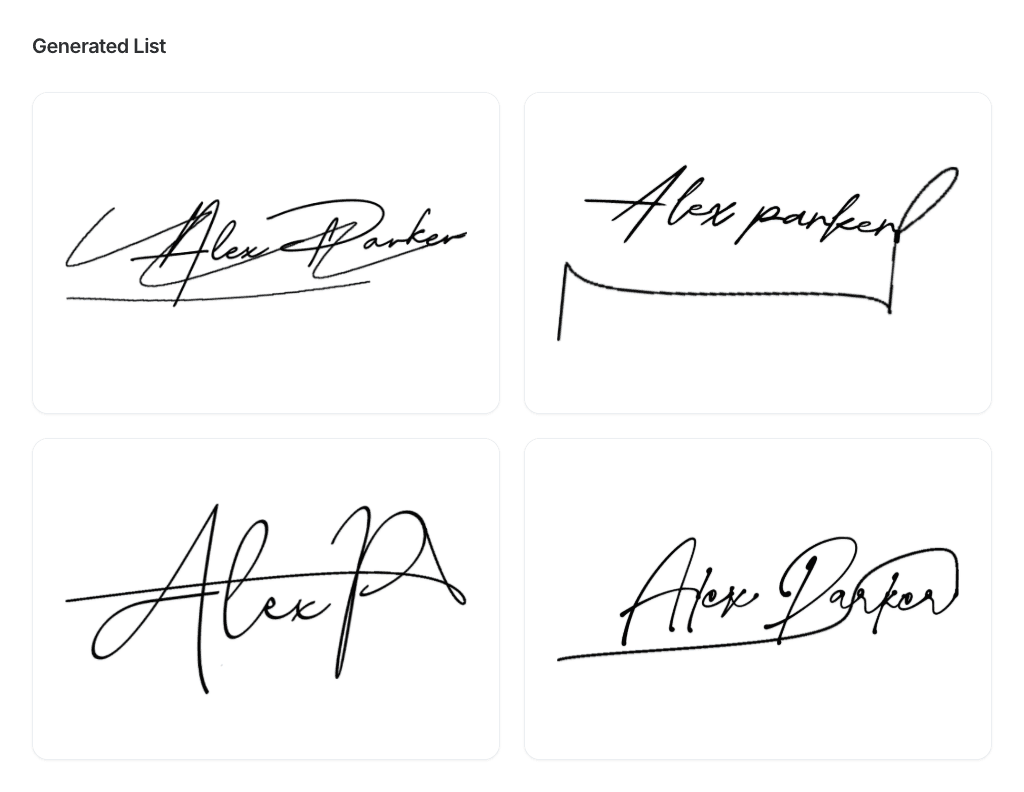 SignatureGen image 2