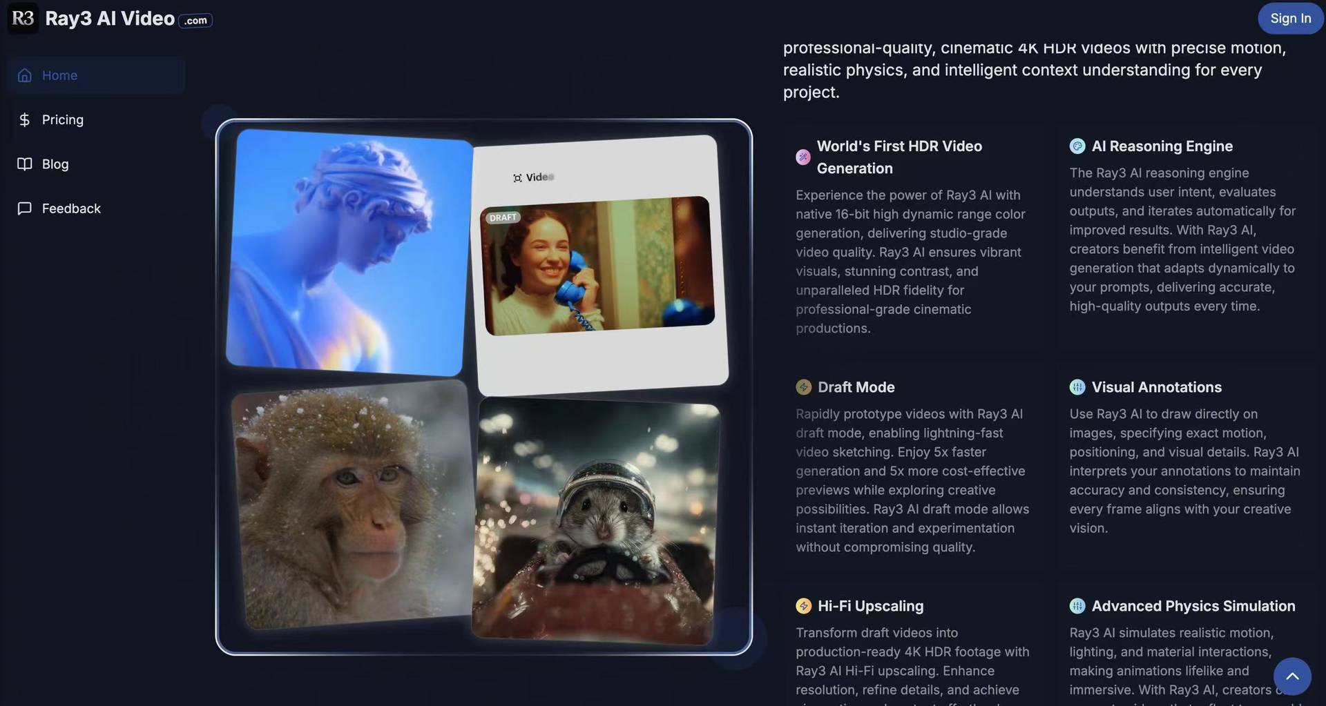 Ray3 AI Video image 1