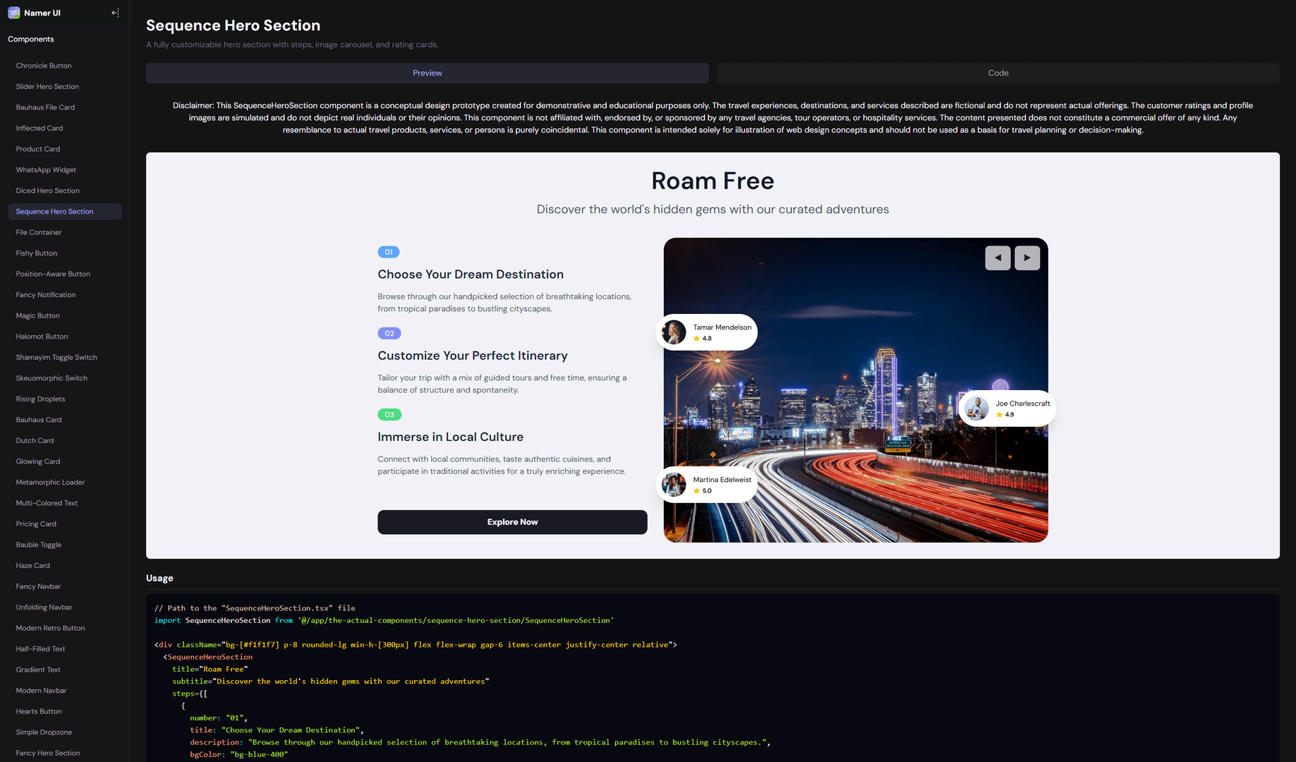 Namer UI image 2