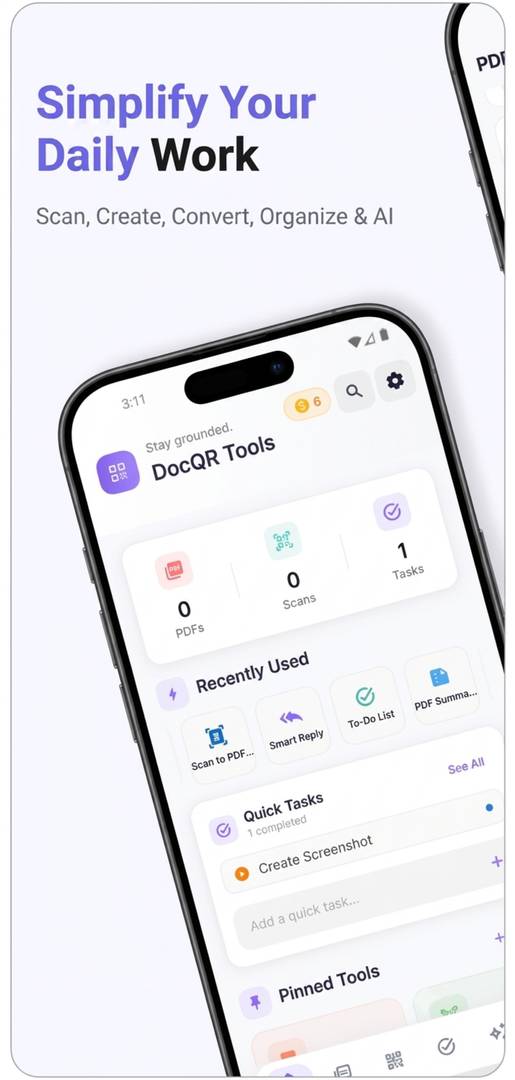 DocQR Tools: Document, QR & AI image 4
