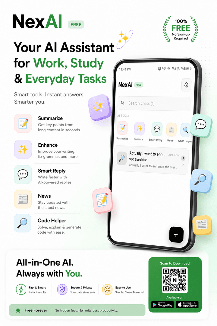 NexAI: Offline AI Chat & Tools image 3