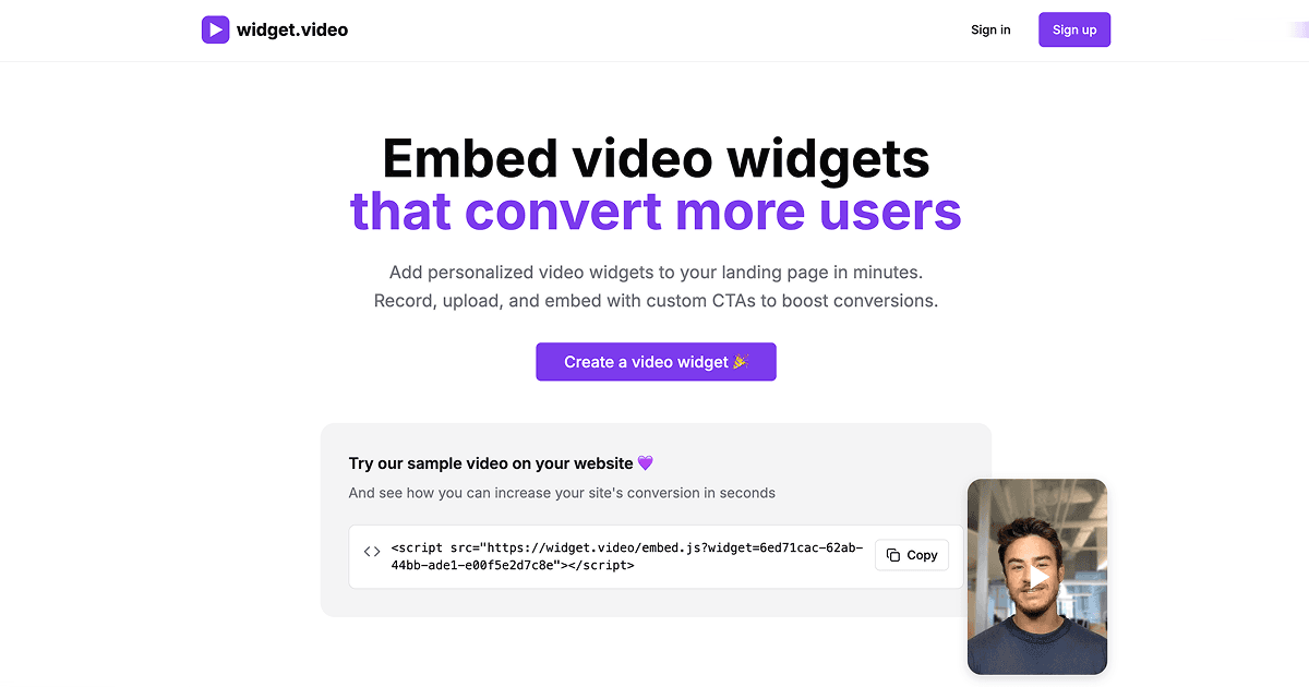 Widget.video image 1