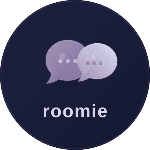 Roomie - Private DMs & Public Rooms