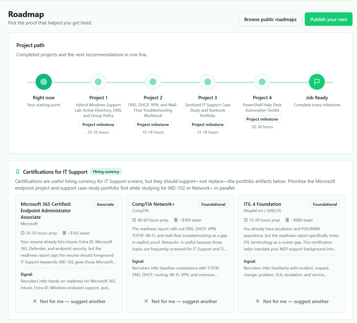 Projects2Jobs AI image 1