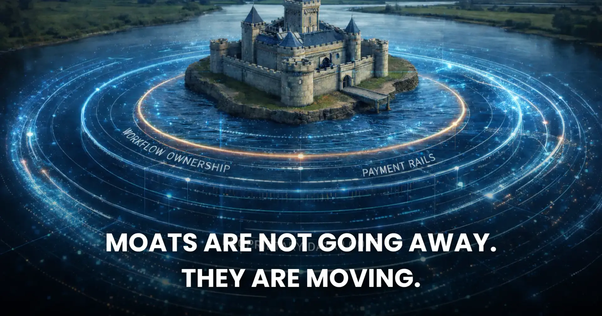 Moats are not going away.
they are moving.