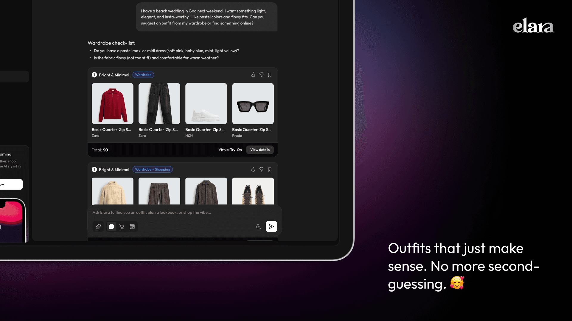 Elara - AI-powered fashion stylist image 2