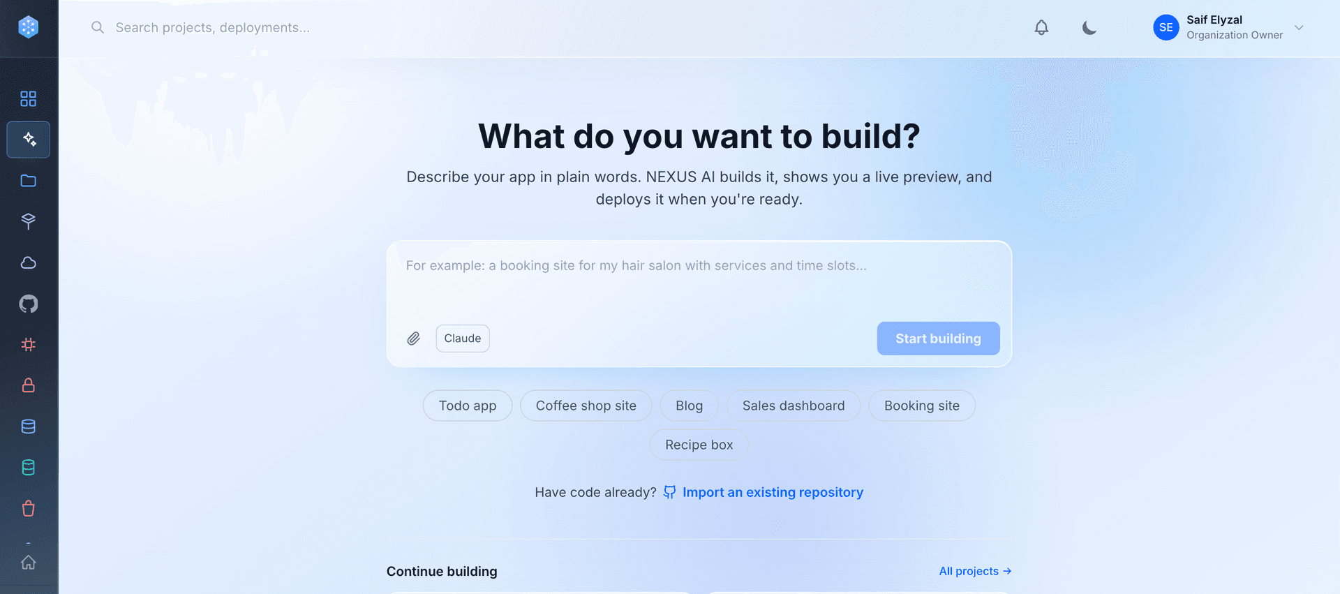 NEXUS AI APP BUILDER image 2
