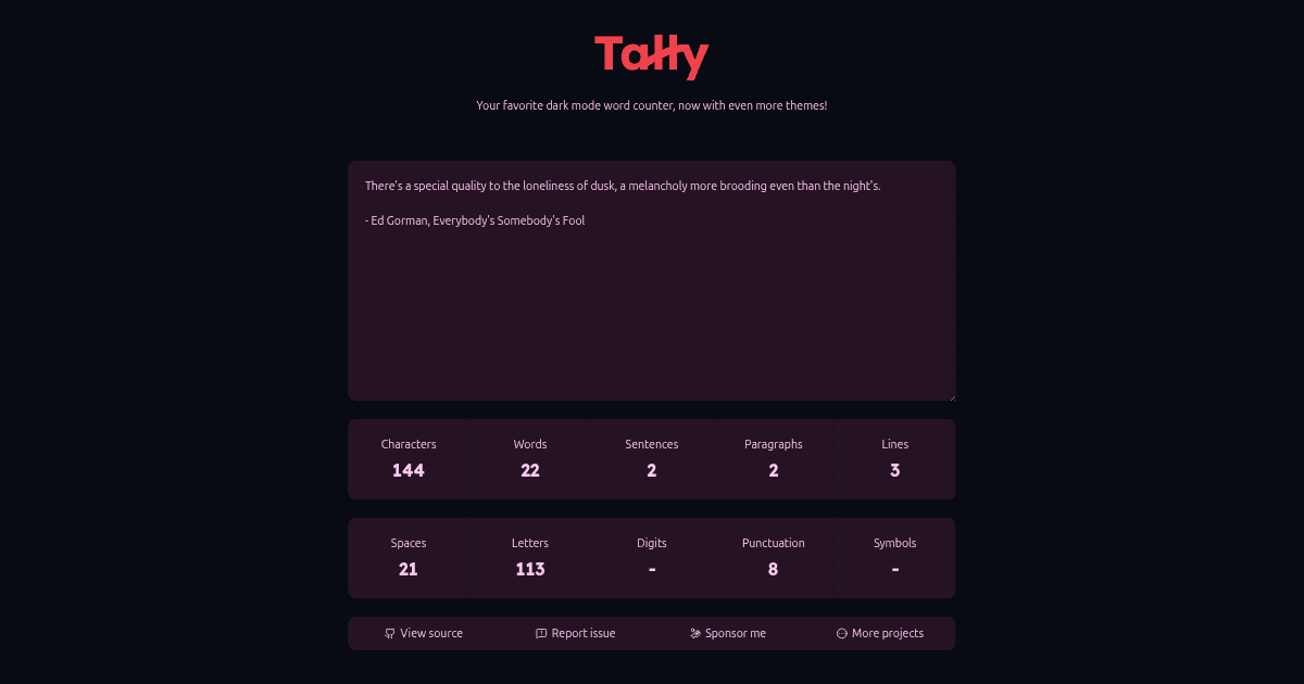 Tally - Word Counter image 4