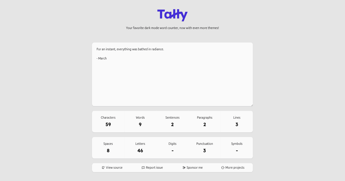 Tally - Word Counter image 3