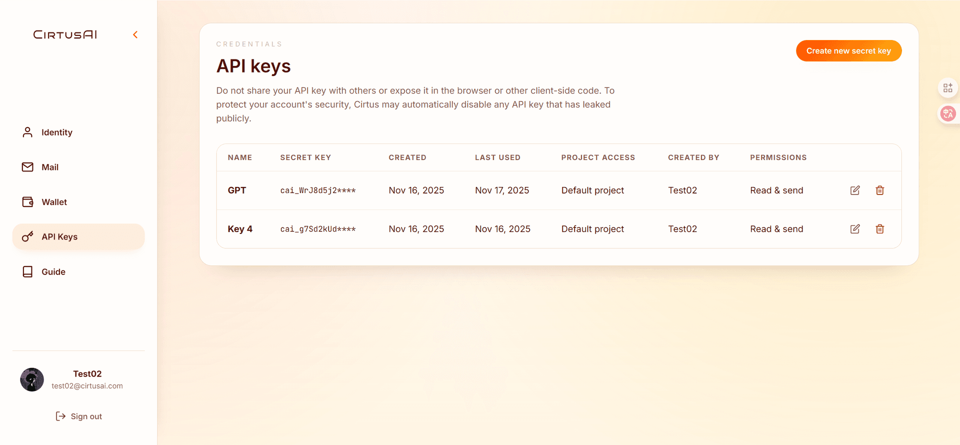 Cirtus AI - The Trust Layer for AI Agents image 5