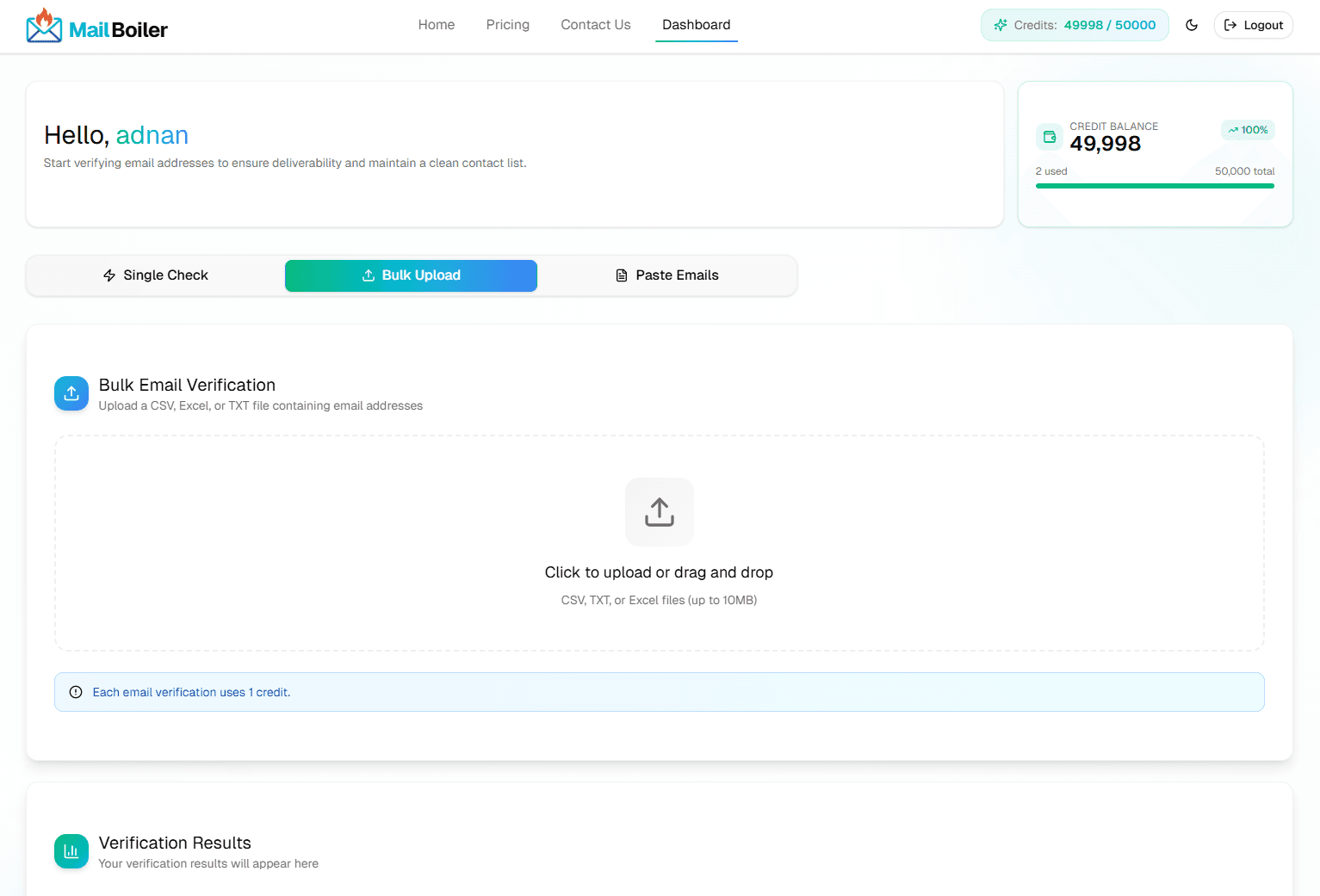 MailBoiler - Email Verification Service image 1