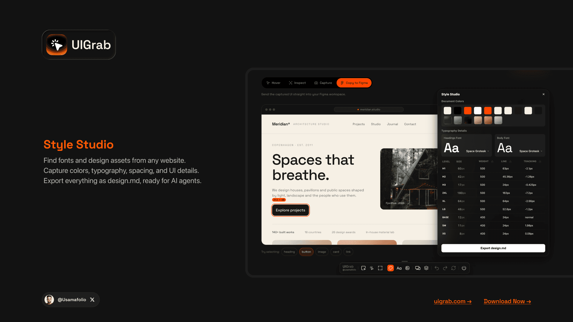 UIGrab | Inspect, Capture, & bring into figma image 4