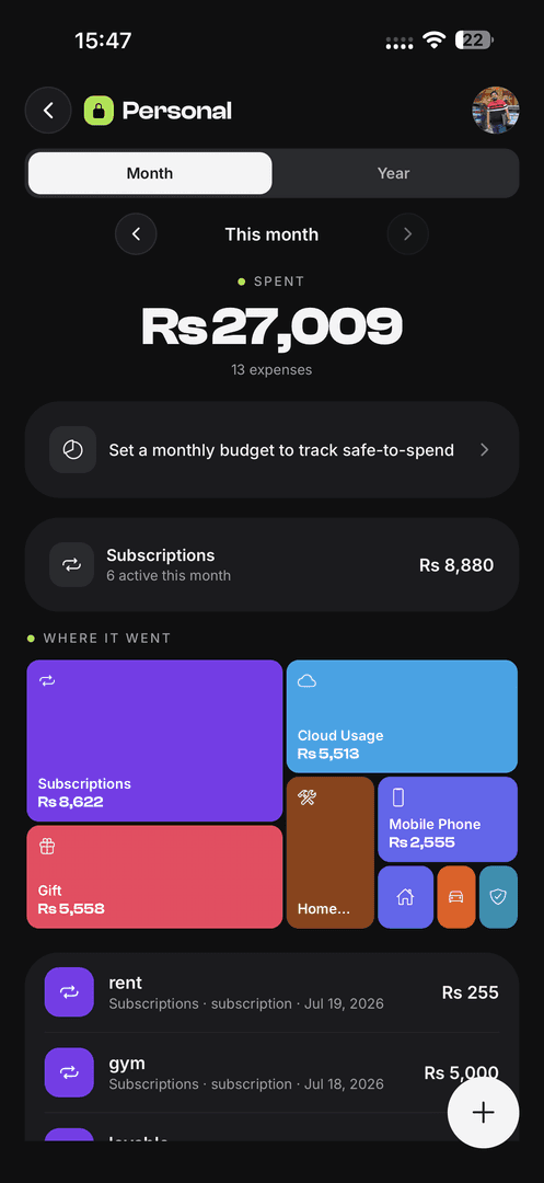 EconoGlance — Split expenses in seconds image 1