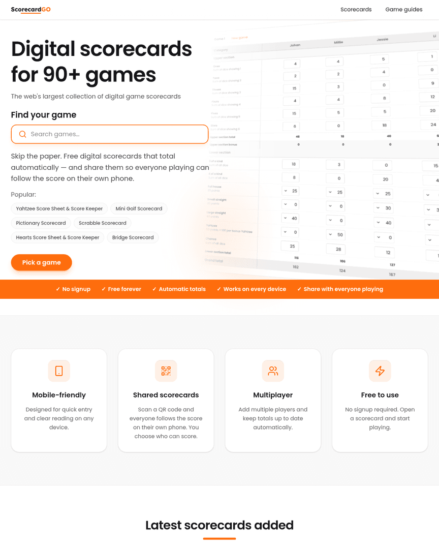 ScorecardGO image 1