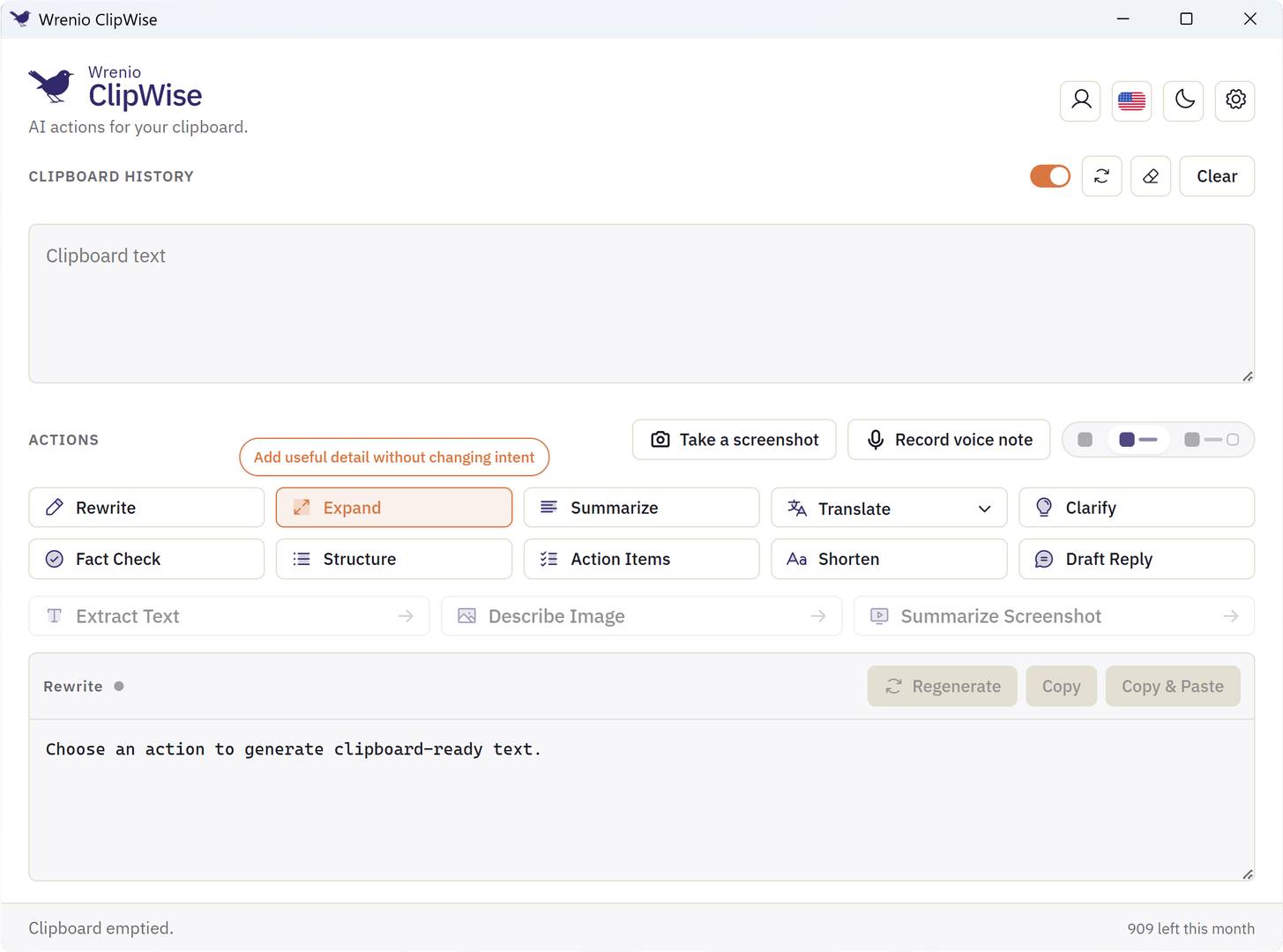Wrenio ClipWise image 1