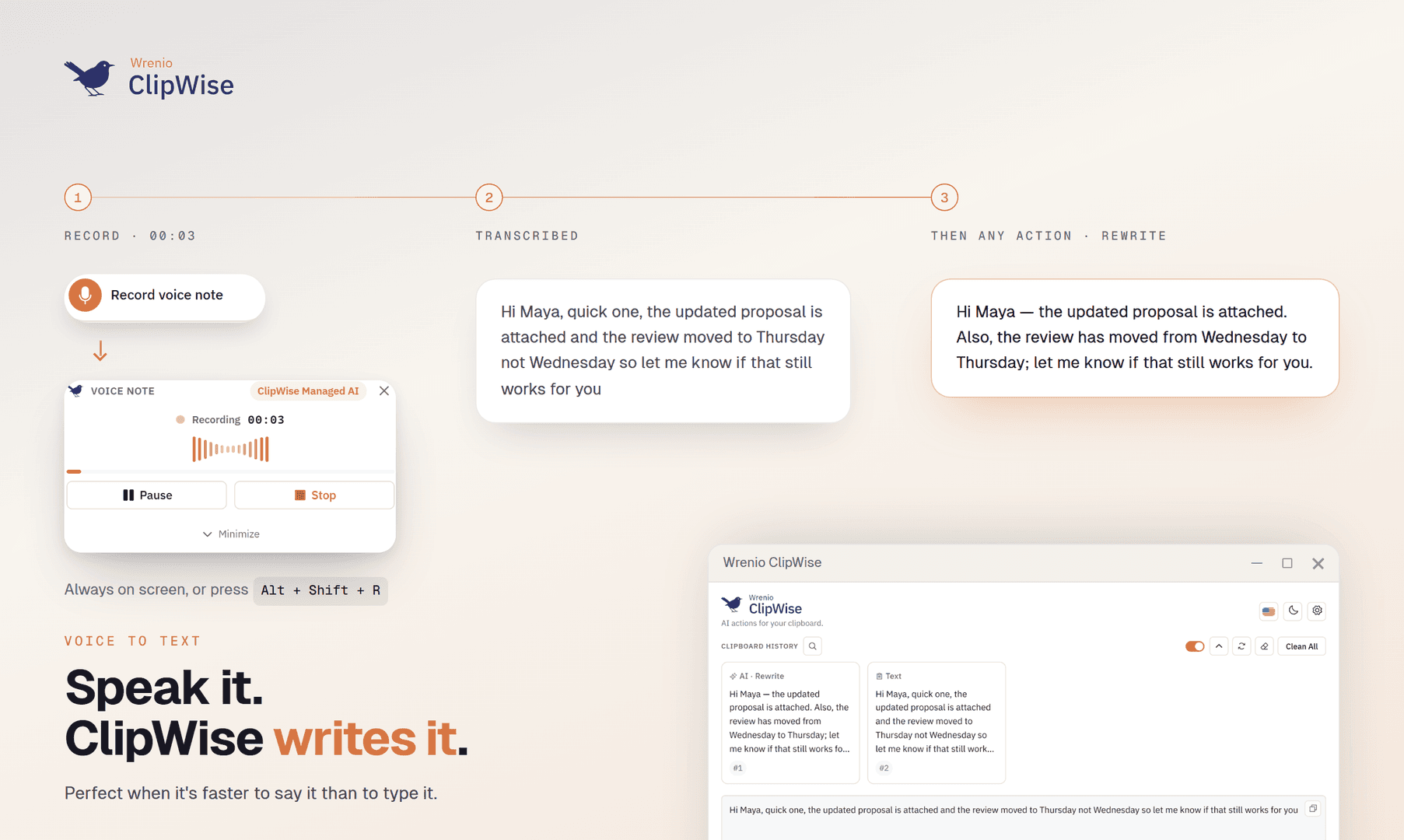 Wrenio ClipWise image 3