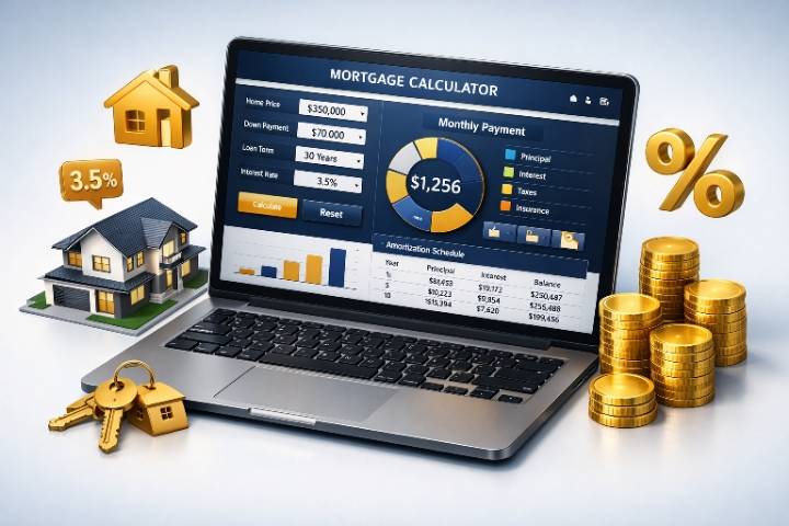 Mortgage Calculator 2026 - Calculate Payments