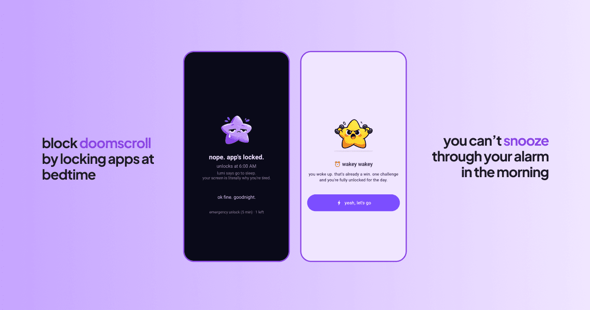 lumi - sleep lock & alarm image 4