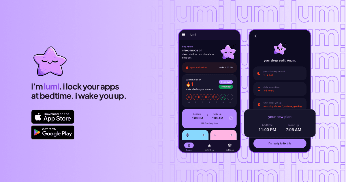 lumi - sleep lock & alarm image 2